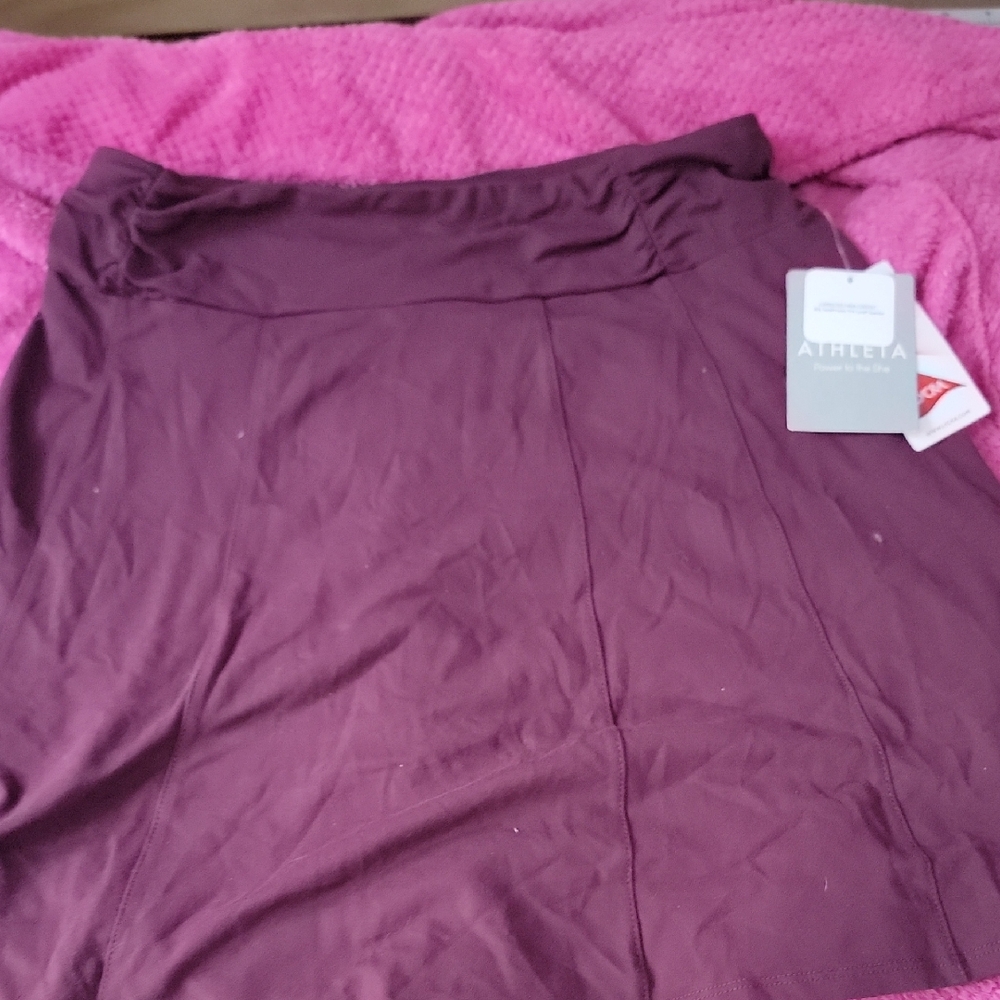 Athleta Women's Rich Purple Mini Skirt